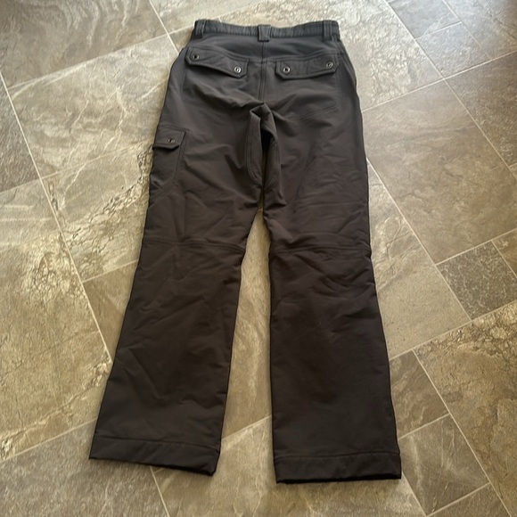 MEC Mountain equipment, fleece lined cargo pants, size 14 kids or Sm ladies grey - Picture 8 of 14